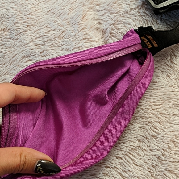 Purple running belt - Picture 4 of 6